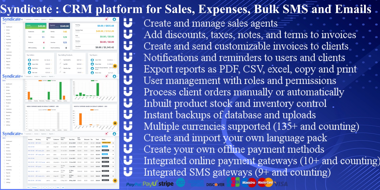 Syndicate - Sales CRM Platform
