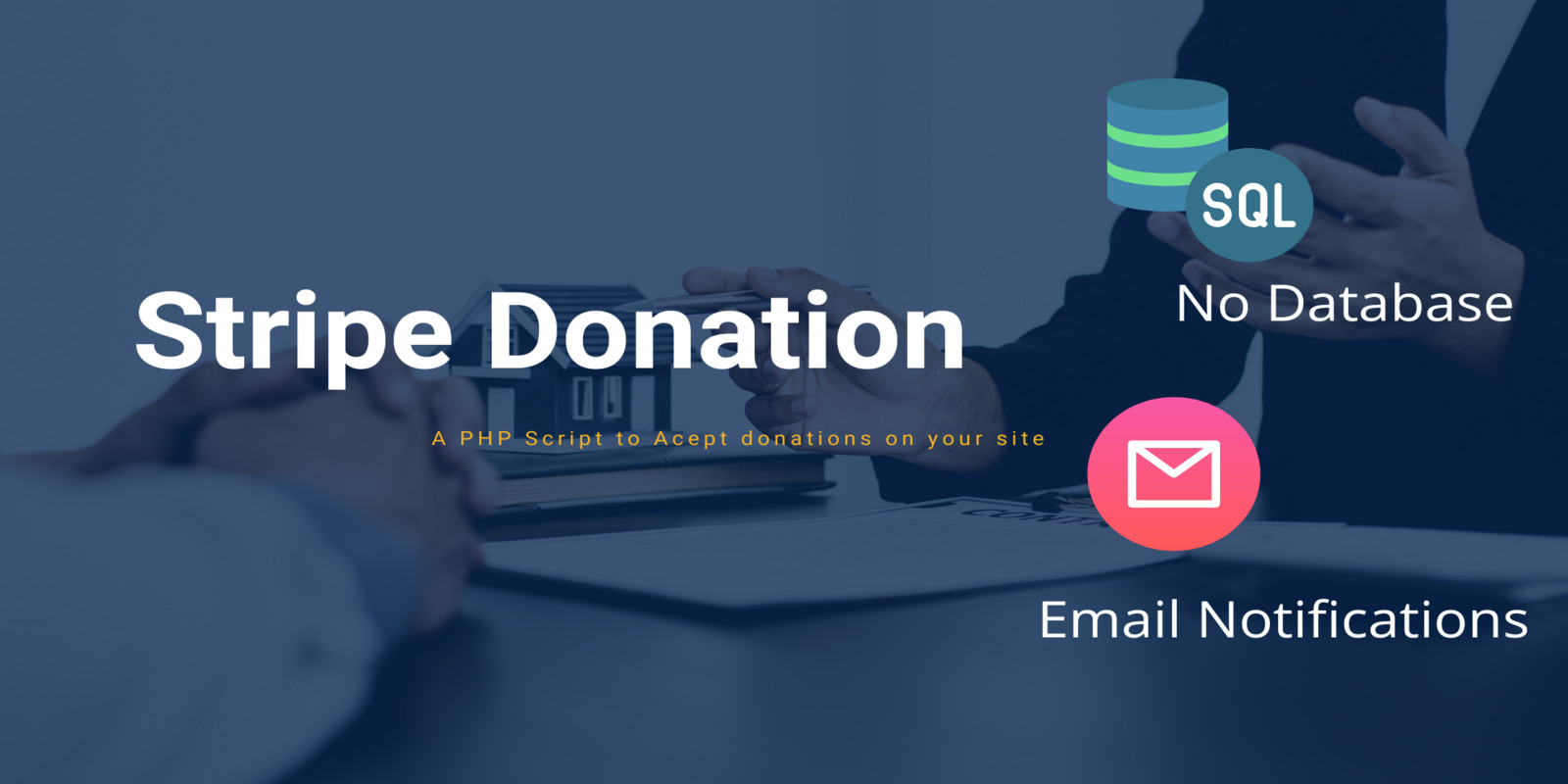 Dotec - A Script to accept donations with stripe