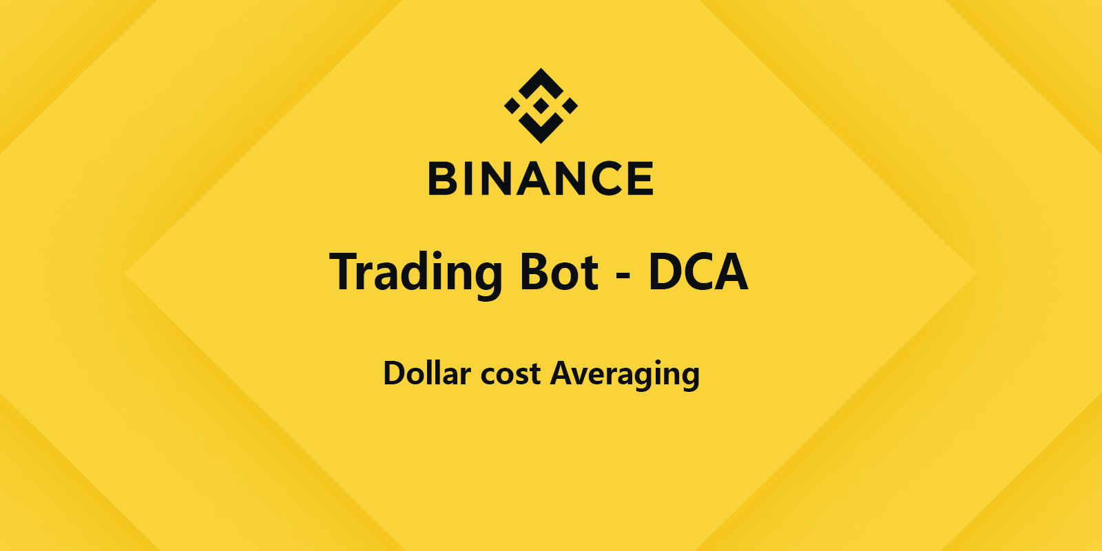 Trading Bot DCA For Binance
