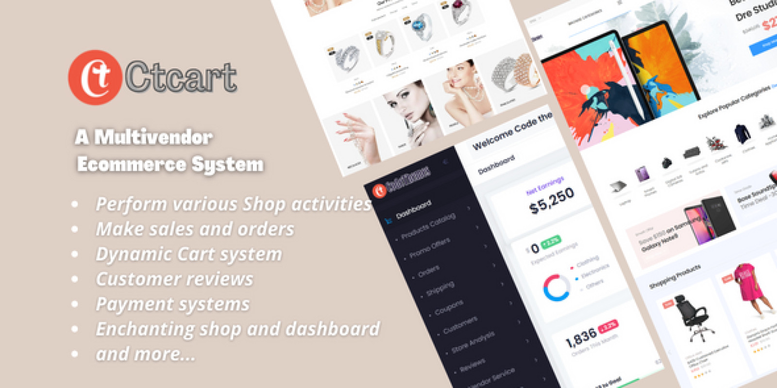 Ctcart - Multivendor eCommerce Store