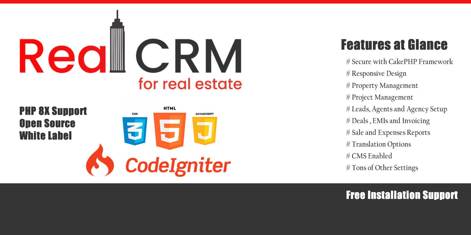 Creative Real Estate CRM With CMS