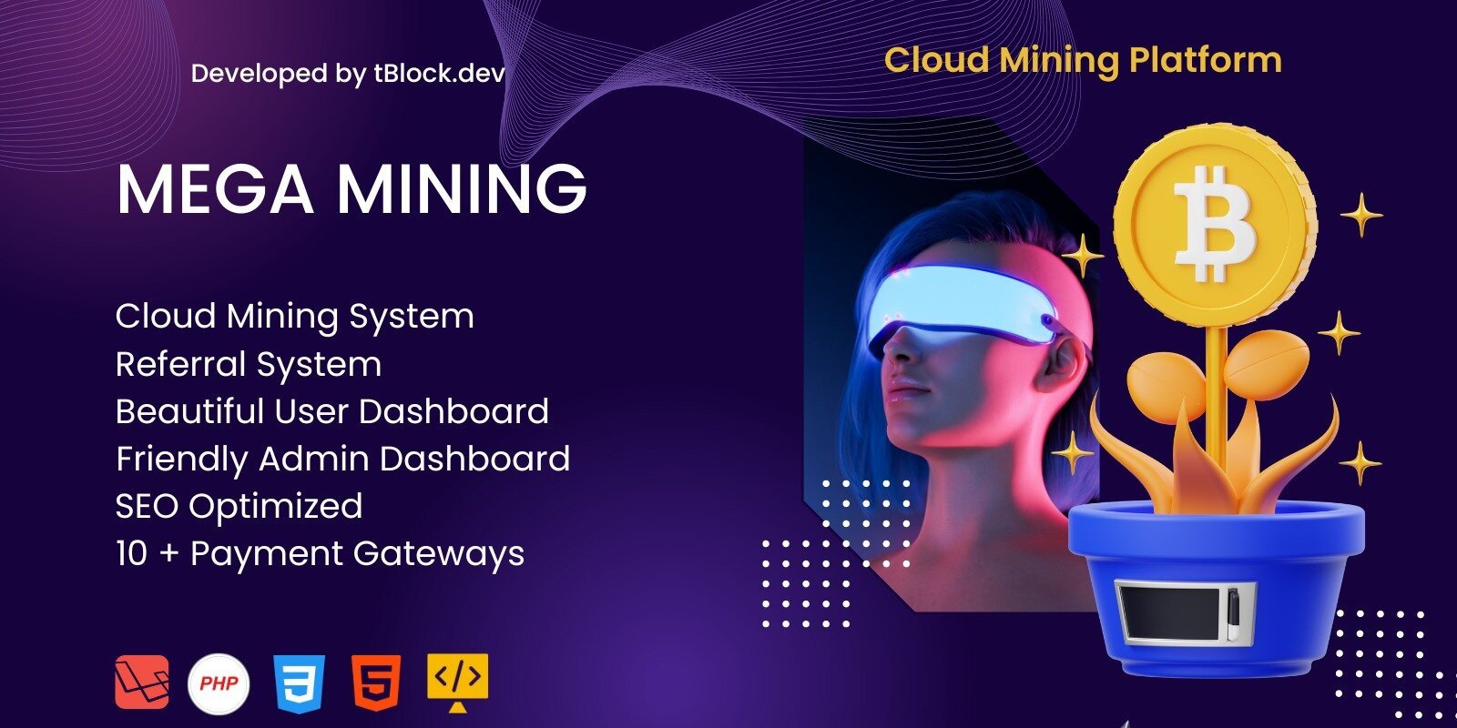 MegaMining - Cloud Mining Script