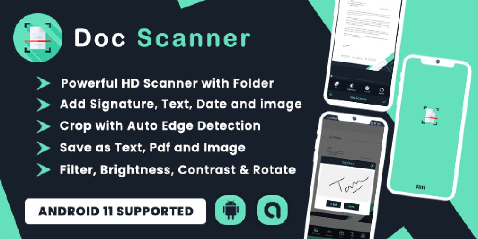 Doc And Card Scanner With Signature Android
