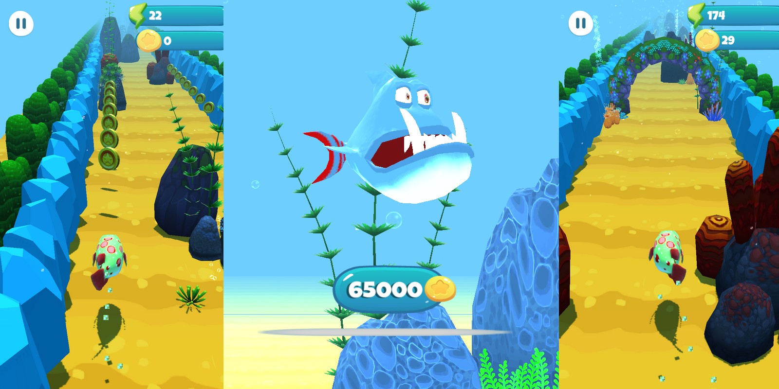 Super Swim Fish - Unity Game Source Code