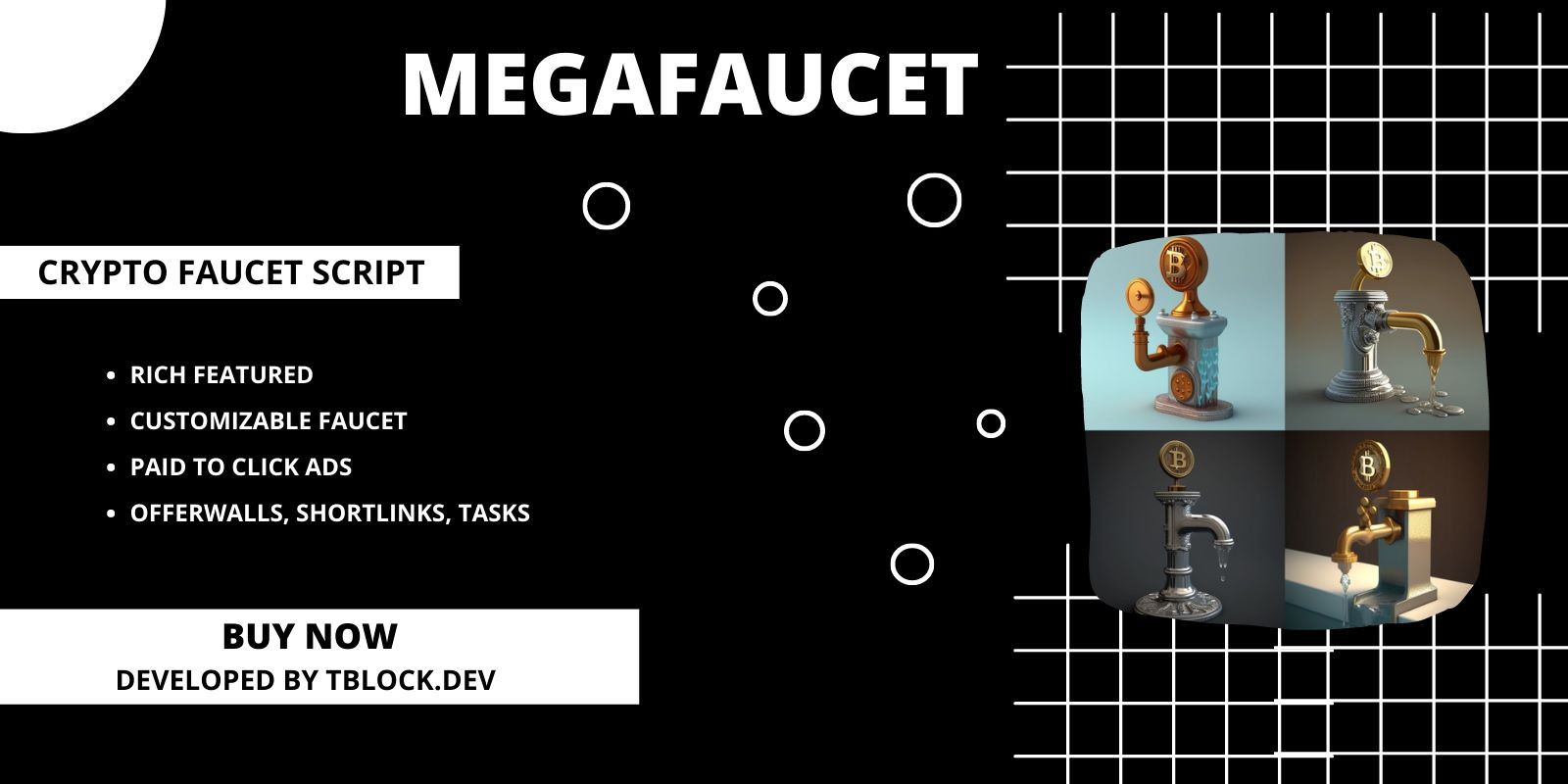 MegaFaucet - Crypto Faucet Script