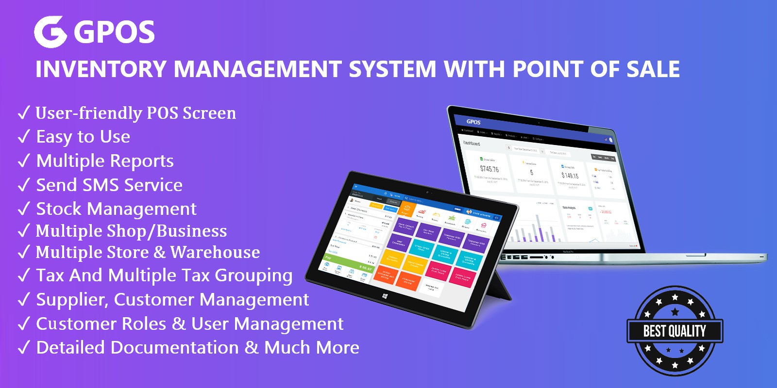 GPOS - Inventory Management System with POS